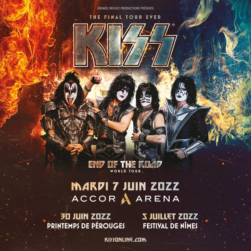 KISS, End of the Road, Paul Stanley, Gene Simmons
