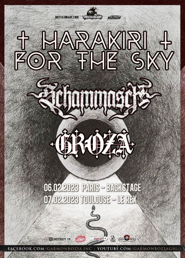 Harakiri For the Sky Schammasch tournée 2023