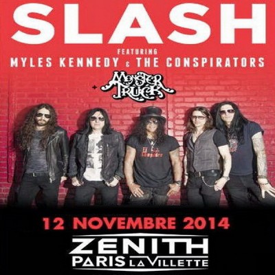 Slash (+ Monster Truck) au Zénith de Paris (12.11.2014)