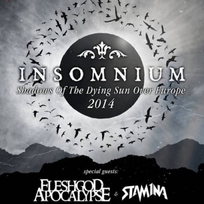 Insomnium (+ Fleshgod Apocalypse et Stam1na) au Divan du Monde (05.11.2014)
