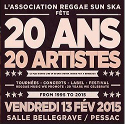 [MAJ] Reggae Sun Ska : 20 ans ! 13 Février 2015