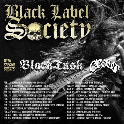 Black Label Society en tournée européenne