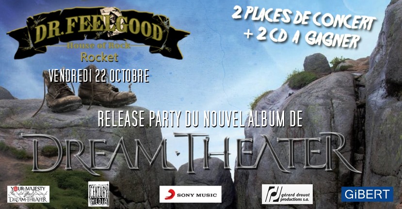 Flyer release party Dream Theater