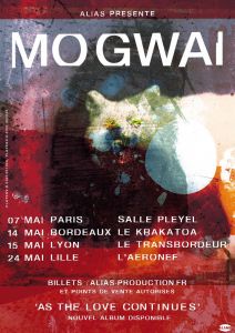 [MAJ] MOGWAI : une tournée pour « as the love continues »