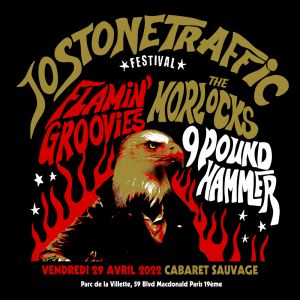 Jostone Traffic Festival – Les Flamin’ Groovies à Paris en avril !