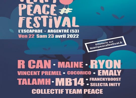 Affiche Team Peace Festival