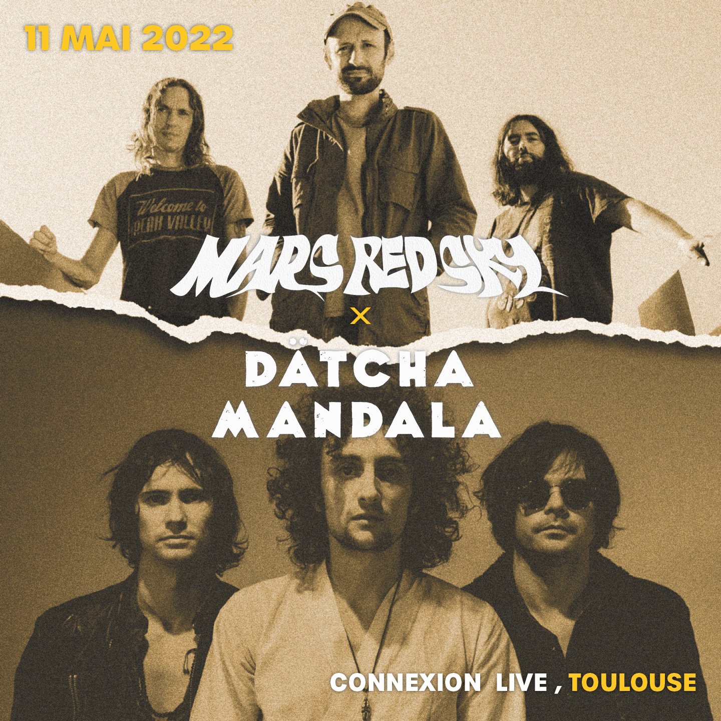Mars Red Sky et Dätcha Mandala en concert à Toulouse