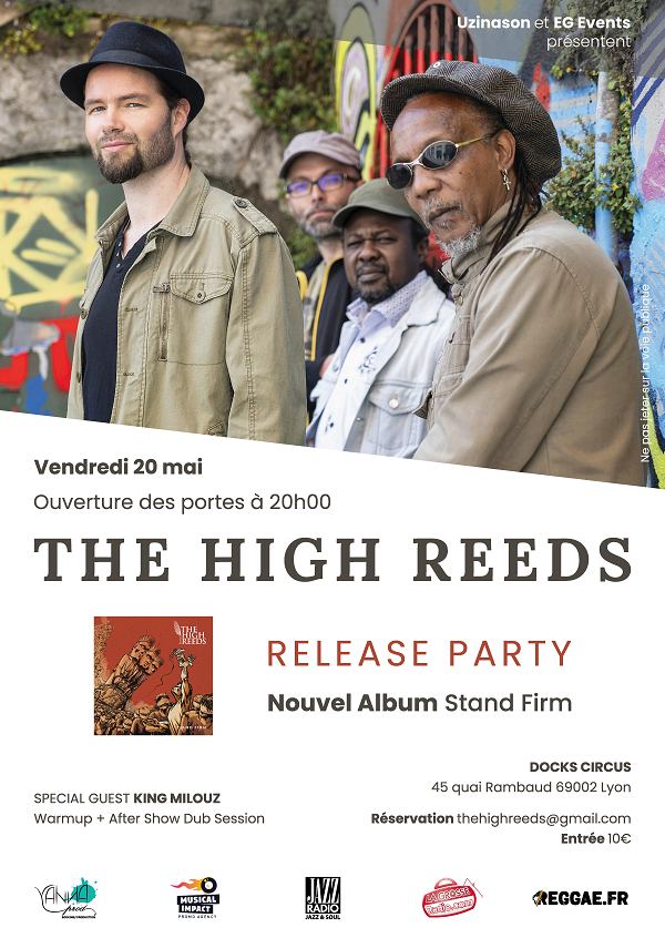 Flyer Release party - Chris Rigaud - Le 20 mai aux Docks Circus (Lyon)