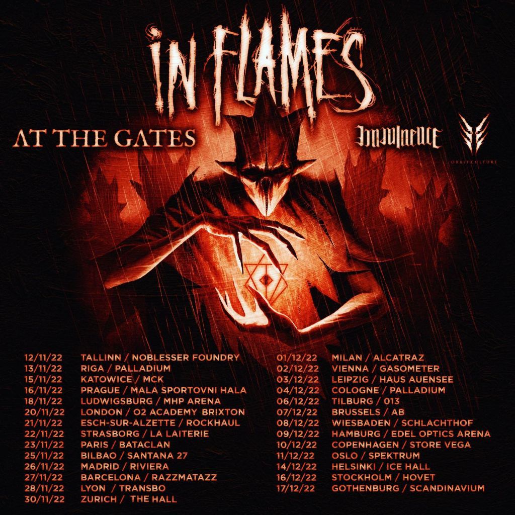 In Flames tournée EU