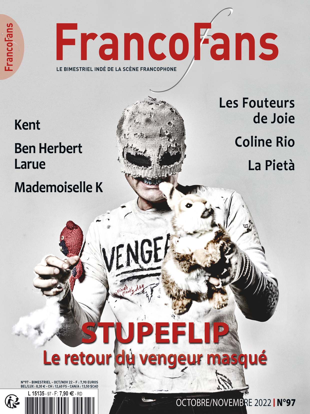 FrancoFans n°97 : Stupeflip, Mademoiselle K, Kent…