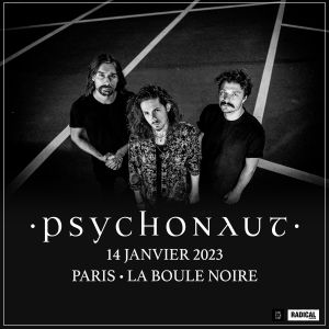 Psychonaut de passage à Paris en janvier 2023