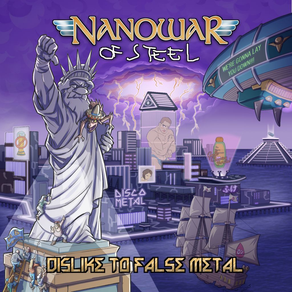Pochette de Dislike Of False Metal de Nanowar Of Steel