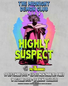 HIGHLY SUSPECT annonce 2 dates en France en septembre !