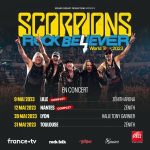 Scorpions : quatre dates françaises !