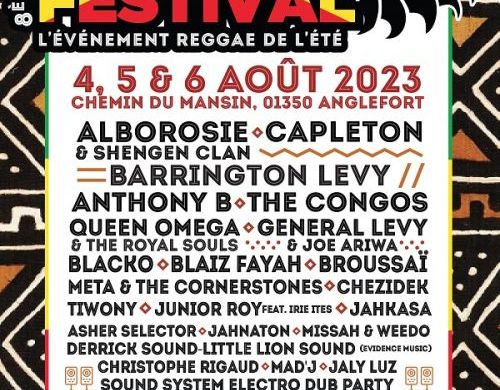 Nomade Reggae Festival 2023 programmation