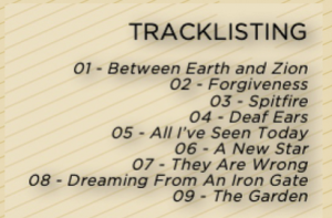 Dreaming from an Iron Gate tracklist