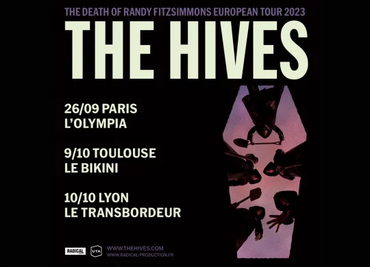 The Hives tournée française 2023