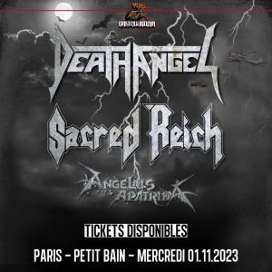 Death Angel et Sacred Reich en duo pour deux dates françaises !