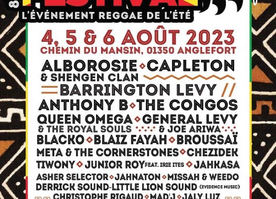 Nomade reggae Festival - Line up