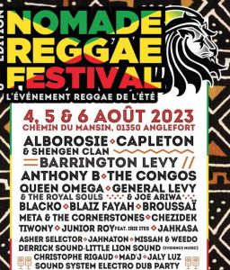 Nomade Reggae Festival 2023 : jour 1