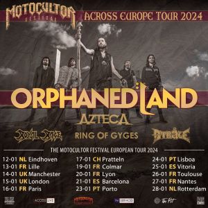 Orphaned Land en tournée début 2024 pour le Motocultor Across Europe Tour