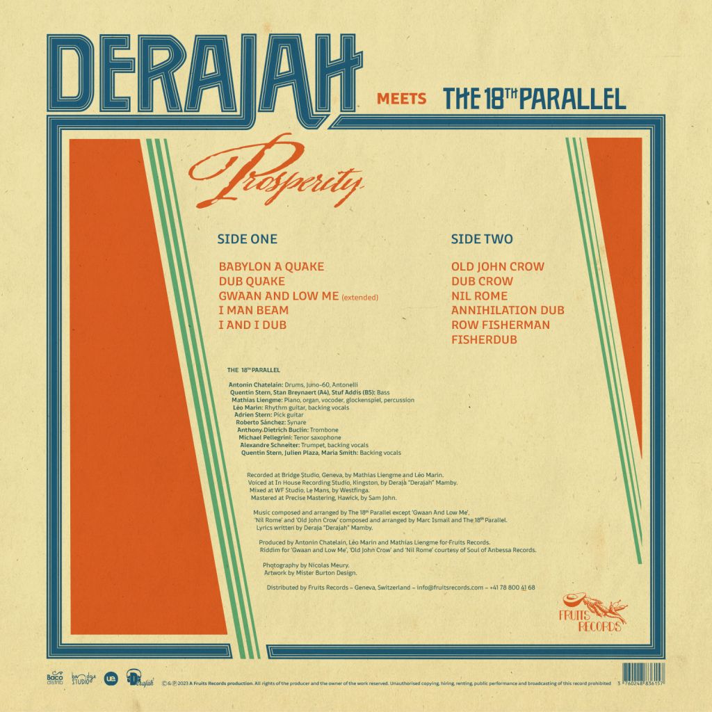 Derajah meets The 18th parallel - Prosperity