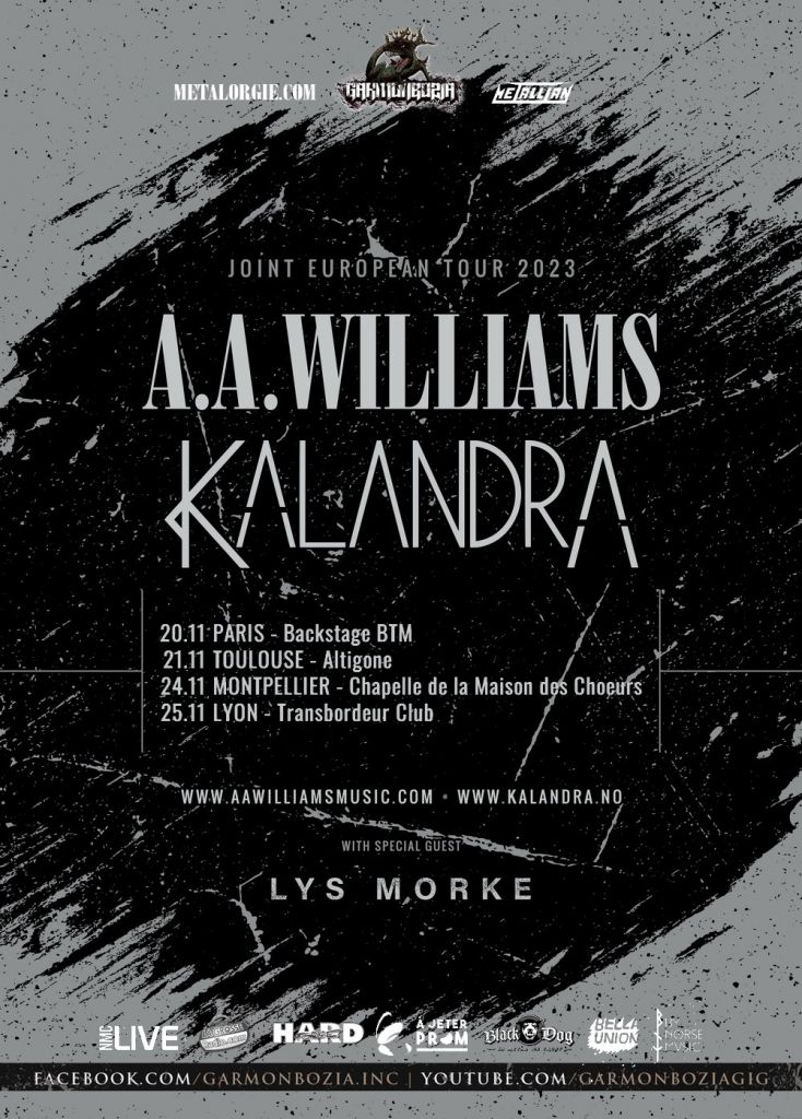 A.A. Williams Kalandra 2023 tournée