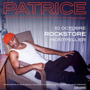Patrice, concert au Rockstore, 10/10/2023