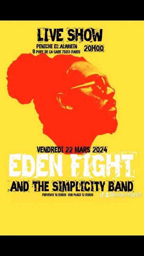 Eden Fight - Concert Péniche Al Alamein