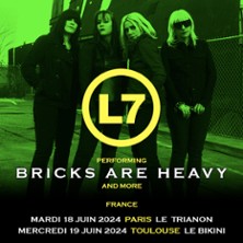 L7 en concert à Paris et à Toulouse en juin