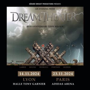Dream Theater annonce deux dates en France pour sa tournée des 40 ans