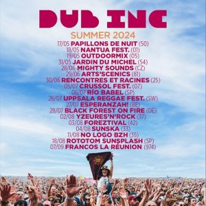 Le Summer Tour 2024 de Dub Inc annulé
