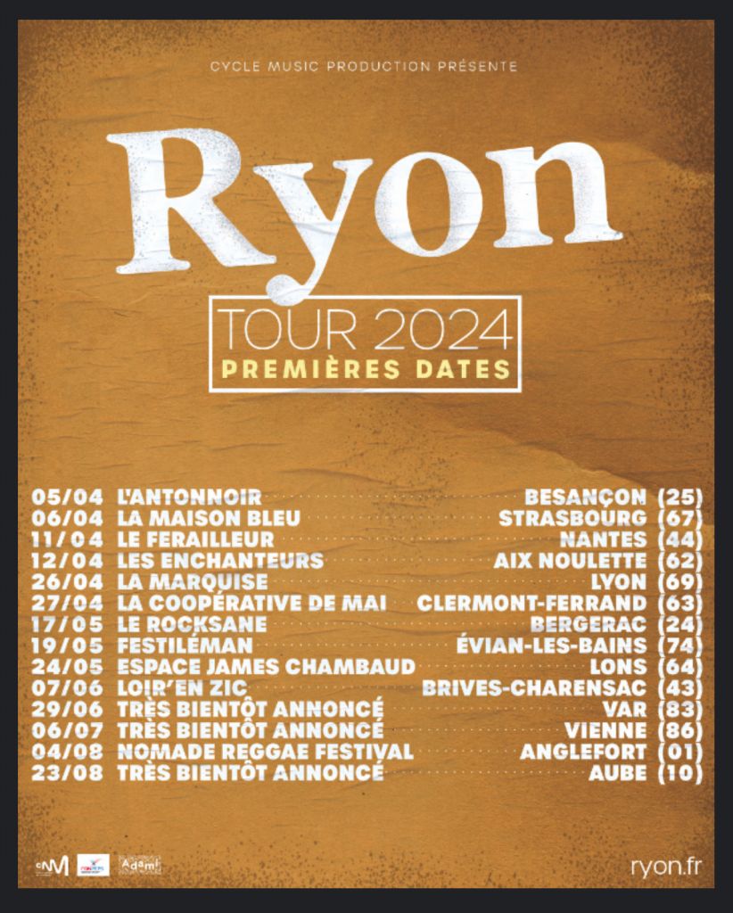 Ryon Tour 2024
