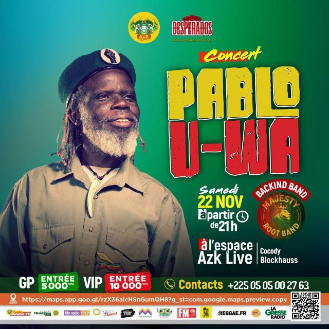 Pablo U-Wa en concert live – AZK Live