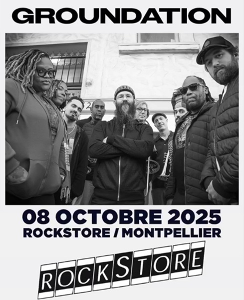 Groundation le concert du Rockstore le 08/10/2025