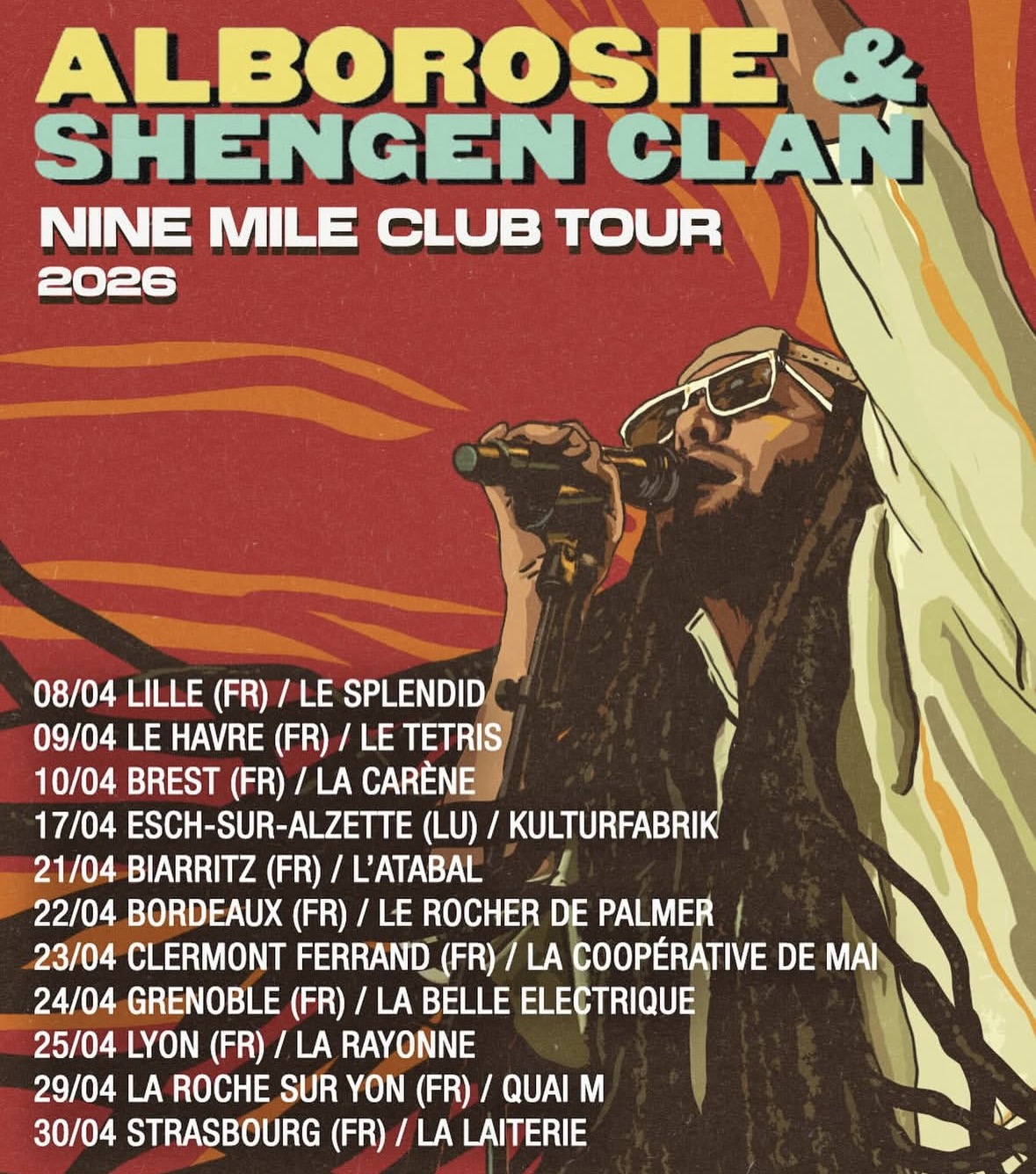 Alborosie en concert à Lille aux couleurs du reggae