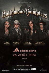 Hollywood Vampires en tournée européenne du 12/08 au 02/09