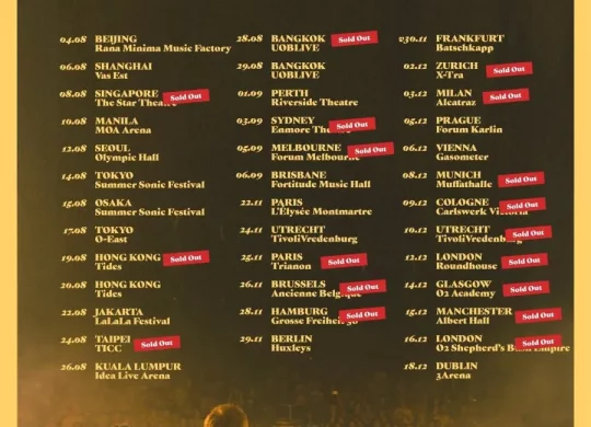tournée kodaline