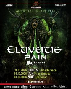 Eluveitie en fin d’année 2026 en France